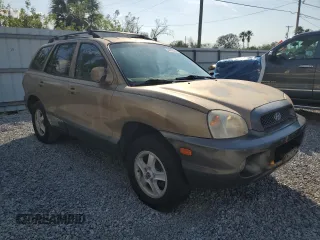 2003 Hyundai Santa Fe GLS with VIN KM8SC13D53U477438, listed as a Copart auction lot 44195145 with 167,437 mi miles and Clean Title. Bid and sale history available at carsss.com. Image 4.