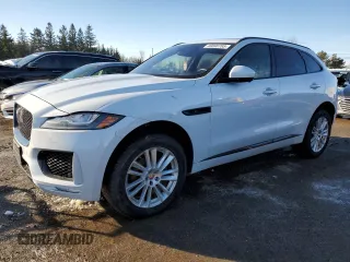 2020 Jaguar F-Pace 25t Checkered Flag Edition with VIN SADCP2FX6LA662984, listed as a Copart auction lot 46898785 with 39,981 mi miles and Clean title. Bid and sale history available at DreamBid. Image 1.