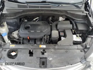 2017 Hyundai Santa Fe 2.4L with VIN 5NMZU3LB7HH026312, listed as a Copart auction lot 54841725 with 148,463 mi miles and Salvage title. Bid and sale history available at DreamBid. Image 11.