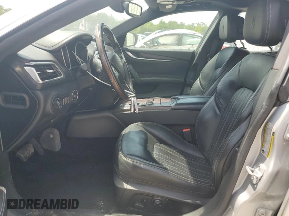 2018 Maserati Ghibli with VIN ZAM57XSL8J1268626, listed as a Copart auction lot 53463005 with 49,616 mi miles and Salvage Title. Bid and sale history available at carsss.com. Image 7.