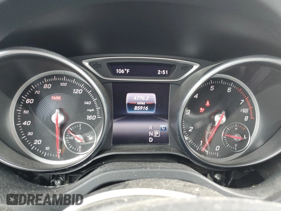 2018 Mercedes-Benz CLA 250 with VIN WDDSJ4EB2JN637439, listed as a Copart auction lot 62009803 with 85,916 mi miles and . Bid and sale history available at DreamBid. Image 9.