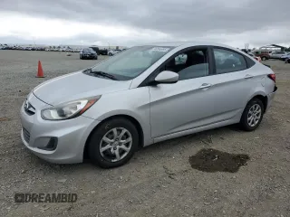 2014 Hyundai Accent GLS with VIN KMHCT4AE4EU715185, listed as a Copart auction lot 56066895 with 180,443 mi miles and Salvage title. Bid and sale history available at DreamBid. Image 1.