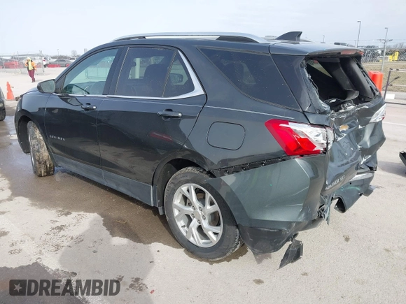 2020 Chevrolet Equinox LT with VIN 3GNAXLEX7LS591231, listed as a IAAI auction lot 41734258 with 51,072 mi miles. Bid and sale history available at carsss.com. Image 3.