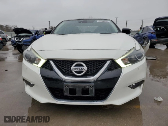 2018 Nissan Maxima SR with VIN 1N4AA6AP4JC383639, listed as a Copart auction lot 44697945 with 93,159 mi miles and Salvage Title. Bid and sale history available at carsss.com. Image 5.