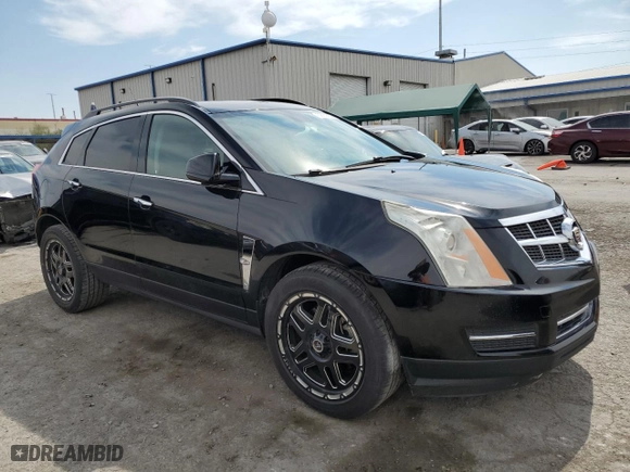 2012 Cadillac SRX with VIN 3GYFNGE32CS641830, listed as a Copart auction lot 59059354 with 129,857 mi miles and Salvage Title. Bid and sale history available at carsss.com. Image 4.