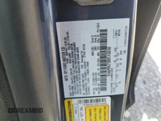 2019 Ford Fusion S with VIN 3FA6P0G72KR143050, listed as a Copart auction lot 49137675 with 108,106 mi miles and Salvage Title. Bid and sale history available at DreamBid. Image 12.