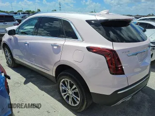 2023 Cadillac XT5 FWD Premium Luxury z VIN 1GYKNCR45PZ160005, wystawiony jako Copart lot #59147325 z przebiegiem 70 322 mil mil oraz Szkoda całkowita • Salvage title. Historia ofert i sprzedaży dostępna na DreamBid. Obrazek 2.