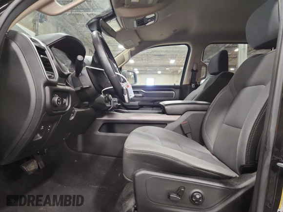 2020 Ram 1500 Big Horn with VIN 1C6SRFFT5LN117445, listed as a Copart auction lot 58014325 with 79,345 mi miles and Salvage title. Bid and sale history available at DreamBid. Image 7.