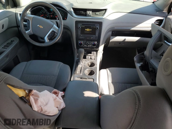 2017 Chevrolet Traverse LT with VIN 1GNKRGKD2HJ148753, listed as a Copart auction lot 48069075 with 129,821 mi miles and Salvage Title. Bid and sale history available at DreamBid. Image 8.