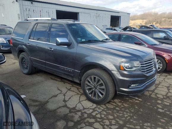 2016 Lincoln Navigator Select with VIN 5LMJJ2HT8GEL10432, listed as a Copart auction lot 45978465 with 110,942 mi miles and Clean Title. Bid and sale history available at carsss.com. Image 4.