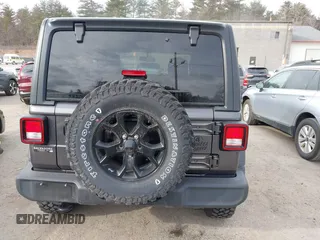 2021 Jeep Wrangler Sport S with VIN 1C4GJXAN4MW728521, listed as a IAAI auction lot 41253170 with 11,368 mi miles and . Bid and sale history available at DreamBid. Image 16.