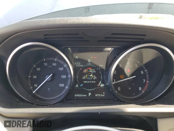 2020 Land Rover Discovery SE with VIN SALRG2RV5L2422103, listed as a Copart auction lot 52536165 with 79,553 mi miles and Salvage Title. Bid and sale history available at DreamBid. Image 9.