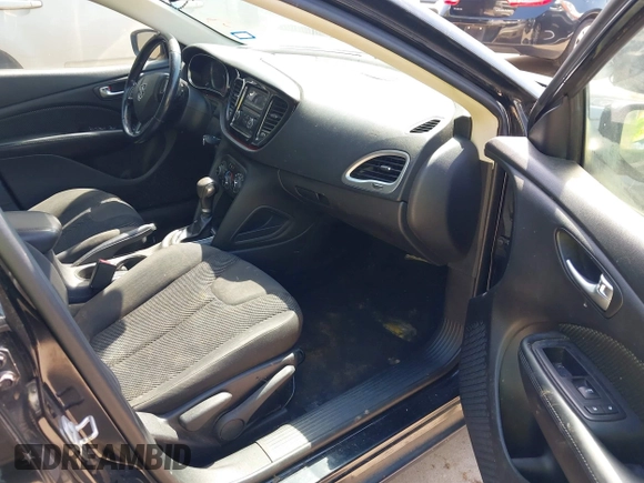 2016 Dodge Dart SXT Sport with VIN 1C3CDFFAXGD796512, listed as a IAAI auction lot 42256533 with 86,805 mi miles and . Bid and sale history available at DreamBid. Image 5.