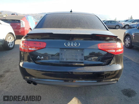 2014 Audi A4 Premium with VIN WAUAFAFL3EN019627, listed as a Copart auction lot 89327035 with 113,023 mi miles and Salvage Title. Bid and sale history available at carsss.com. Image 6.