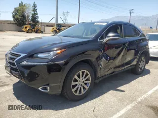 2017 Lexus NX 200t with VIN JTJYARBZXH2065984, listed as a Copart auction lot 61762285 with 131,411 mi miles and Salvage title. Bid and sale history available at DreamBid. Image 1.