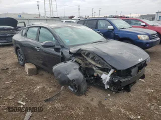 2025 Kia K4 LXS with VIN 3KPFT4DE0SE017504, listed as a Copart auction lot 85756534 with 3,202 mi miles and Salvage Title. Bid and sale history available at carsss.com. Image 4.
