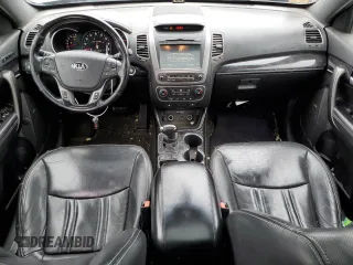 2015 Kia Sorento SX with VIN 5XYKWDA78FG597251, listed as a Copart auction lot 46836475 with 216,224 mi miles and Clean Title. Bid and sale history available at carsss.com. Image 8.