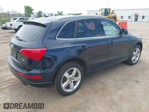 2011 Audi Q5 Premium Plus with VIN WA1LFAFP2BA021249, listed as a IAAI auction lot 42255857 with Not Provided miles and . Bid and sale history available at DreamBid. Image 4.