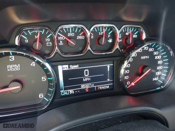 2016 Chevrolet Silverado 1500 LT with VIN 1GCRCREC3GZ201984, listed as a IAAI auction lot 41458298 with 95,327 mi miles. Bid and sale history available at carsss.com. Image 15.