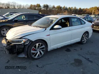 2019 Volkswagen Jetta GLI S with VIN 3VW6T7BU4KM184379, listed as a Copart auction lot 43369475 with 83,476 mi miles and Salvage Title. Bid and sale history available at DreamBid. Image 1.