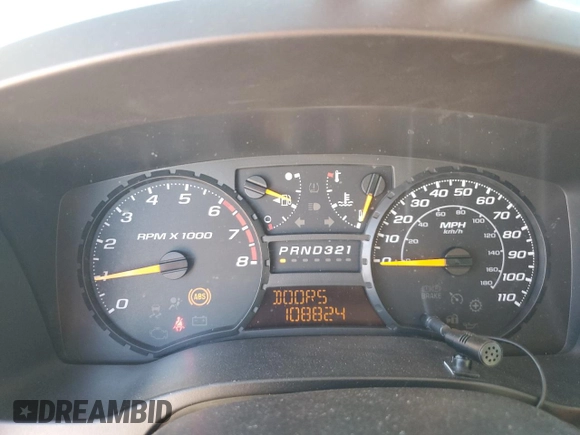 2008 GMC Canyon SLE1 with VIN 1GTCS199588129041, listed as a Copart auction lot 82914164 with 108,824 mi miles and Salvage Title. Bid and sale history available at carsss.com. Image 9.