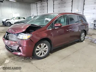 2016 Honda Odyssey EX-L with VIN 5FNRL5H67GB021637, listed as a Copart auction lot 50831855 with 143,281 mi miles and Non Repairable. Bid and sale history available at carsss.com. Image 1.