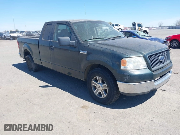 2005 Ford F-150 XLT with VIN 1FTPX12585FA60086, listed as a IAAI auction lot 41859864 with 115,448 mi miles. Bid and sale history available at carsss.com. Image 1.