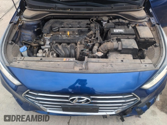 2021 Hyundai Accent SEL with VIN 3KPC24A61ME135728, listed as a Copart auction lot 56217095 with 40,181 mi miles and Salvage title. Bid and sale history available at DreamBid. Image 11.