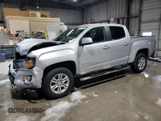 2020 GMC Canyon 4WD SLE with VIN 1GTG6CENXL1217671, listed as a Copart auction lot 44781435 with 24,591 mi miles and Salvage Title. Bid and sale history available at carsss.com. Image 1.