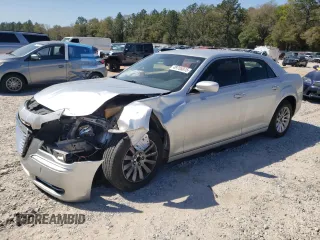 2012 Chrysler 300 with VIN 2C3CCAAG2CH104502, listed as a Copart auction lot 49705075 with 130,018 mi miles and Salvage Title. Bid and sale history available at carsss.com. Image 1.