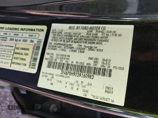 2013 Ford Fusion SE with VIN 3FA6P0H92DR160983, listed as a IAAI auction lot 40765682 with 204,247 mi miles and . Bid and sale history available at DreamBid. Image 9.