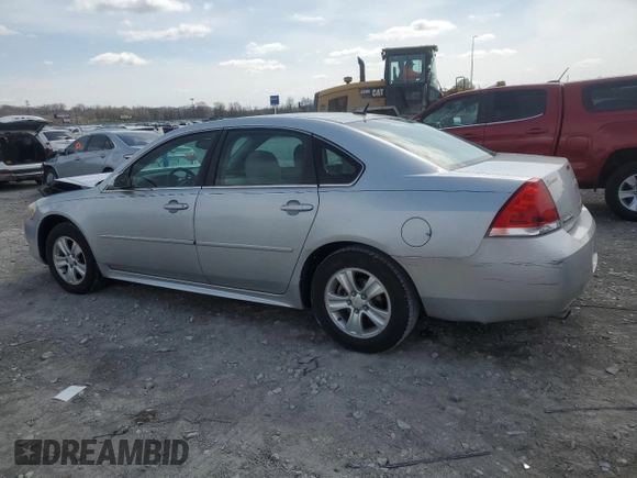 2012 Chevrolet Impala LS Retail with VIN 2G1WA5E37C1141737, listed as a Copart auction lot 51090875 with 105,277 mi miles and Salvage Title. Bid and sale history available at DreamBid. Image 2.