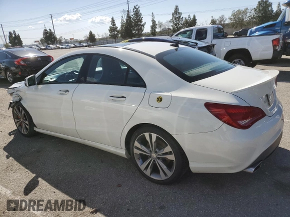 2016 Mercedes-Benz CLA 250 with VIN WDDSJ4EB1GN314928, listed as a Copart auction lot 46309644 with 78,634 mi miles and . Bid and sale history available at DreamBid. Image 2.
