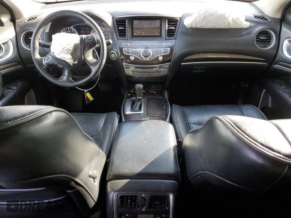 2014 Infiniti QX60 with VIN 5N1AL0MN7EC529772, listed as a Copart auction lot 85780664 with 138,426 mi miles and Salvage Title. Bid and sale history available at carsss.com. Image 8.