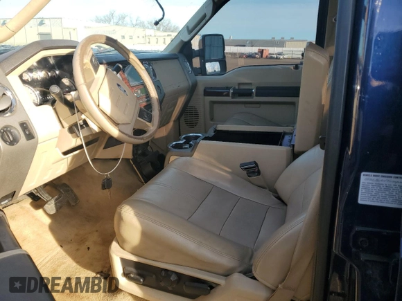 2010 Ford F-350 XL with VIN 1FTWW3BR2AEA33141, listed as a Copart auction lot 48184605 with 171,913 mi miles and Salvage title. Bid and sale history available at DreamBid. Image 7.