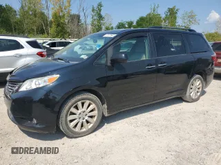 2015 Toyota Sienna Ltd with VIN 5TDDK3DC3FS112704, listed as a Copart auction lot 67127644 with 137,782 mi miles and Non Repairable. Bid and sale history available at carsss.com. Image 1.