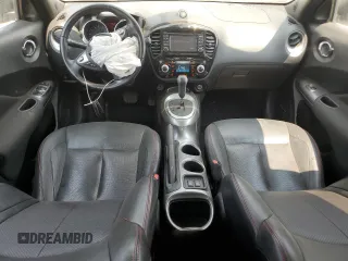 2015 Nissan Juke SL with VIN JN8AF5MV0FT563986, listed as a Copart auction lot 58776575 with 130,275 mi miles and Salvage title. Bid and sale history available at DreamBid. Image 8.