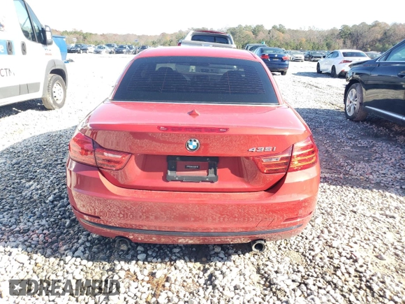 2016 BMW 4 Series 435i with VIN WBA3T3C57G5A42272, listed as a Copart auction lot 84316264 with 107,831 mi miles and Salvage title. Bid and sale history available at DreamBid. Image 6.