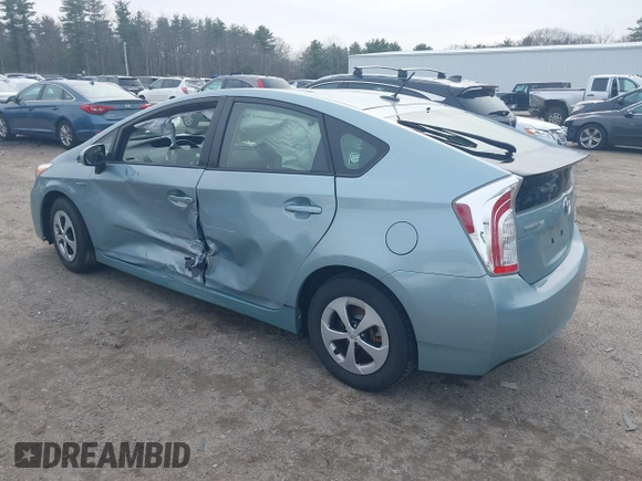 2015 Toyota Prius Four with VIN JTDKN3DU4F1971644, listed as a IAAI auction lot 41904201 with 106,530 mi miles. Bid and sale history available at carsss.com. Image 3.