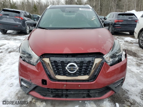 2019 Nissan Kicks S with VIN 3N1CP5CU3KL524370, listed as a Copart auction lot 45538955 with 136,915 mi miles and Clean Title. Bid and sale history available at carsss.com. Image 5.