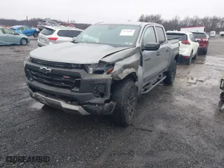 2024 Chevrolet Colorado 4WD Trail Boss with VIN 1GCPTEEK0R1160710, listed as a IAAI auction lot 41520087 with 11,615 mi miles. Bid and sale history available at carsss.com. Image 2.