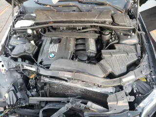 2008 BMW 3 Series 328i with VIN WBAWB33538P133705, listed as a Copart auction lot 52136404 with 0 mi miles and Salvage Title. Bid and sale history available at carsss.com. Image 11.