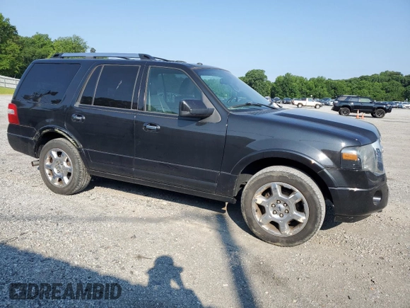 2014 Ford Expedition Limited with VIN 1FMJU2A59EEF25191, listed as a Copart auction lot 58979665 with 181,972 mi miles and Salvage title. Bid and sale history available at DreamBid. Image 4.
