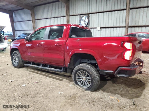 2023 Chevrolet Colorado 2WD LT with VIN 1GCPSCEK7P1249548, listed as a Copart auction lot 86401404 with 26,902 mi miles and Salvage Title. Bid and sale history available at carsss.com. Image 2.