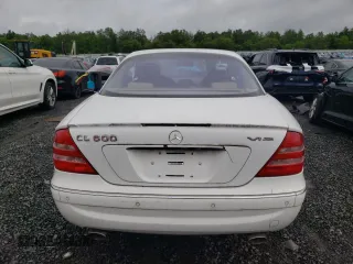 2001 Mercedes-Benz CL 500/600 z VIN WDBPJ78J81A016880, wystawiony jako Copart lot #57686215 z przebiegiem 112 126 mil mil oraz Tytuł czysty. Historia ofert i sprzedaży dostępna na DreamBid. Obrazek 6.