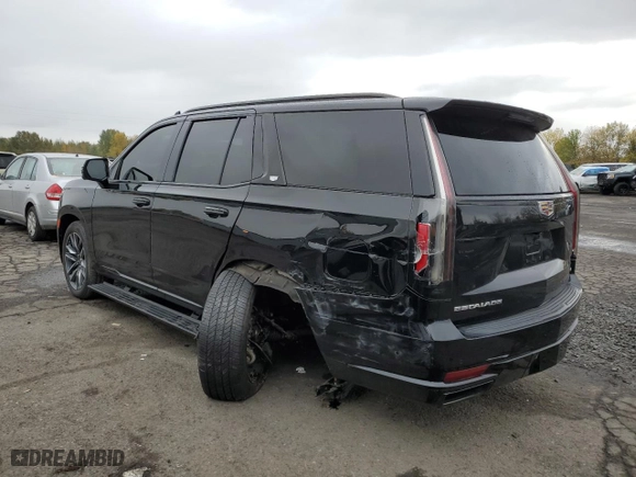 2022 Cadillac Escalade Sport Platinum with VIN 1GYS4GKL5NR166461, listed as a Copart auction lot 79313394 with 32,586 mi miles and Salvage Title. Bid and sale history available at carsss.com. Image 2.
