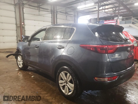 2018 Kia Sportage LX z VIN KNDPMCAC0J7377594, wystawiony jako Copart lot #47605865 z przebiegiem 155 398 mil mil oraz Szkoda całkowita • Salvage title. Historia ofert i sprzedaży dostępna na DreamBid. Obrazek 2.