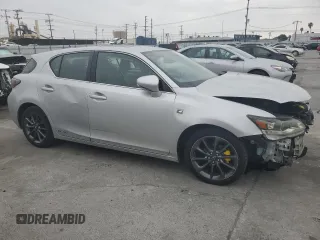 2012 Lexus CT 200h with VIN JTHKD5BH5C2100258, listed as a Copart auction lot 50831605 with 174,852 mi miles and Non repairable. Bid and sale history available at DreamBid. Image 4.