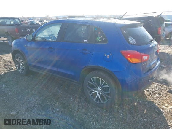 2016 Mitsubishi Outlander ES with VIN JA4AP3AU8GZ043388, listed as a IAAI auction lot 41817428 with 100,237 mi miles and . Bid and sale history available at DreamBid. Image 3.
