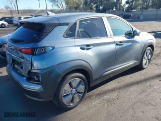 2021 Hyundai Kona Electric Ultimate with VIN KM8K53AG0MU103629, listed as a IAAI auction lot 41781114 with 49,398 mi miles. Bid and sale history available at carsss.com. Image 4.